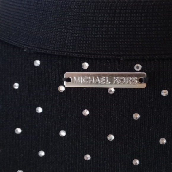 BNWT Michael Kors cropped sequin cardigan size large - Picture 5 of 11